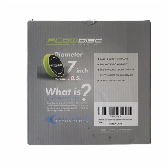Flow Disc Multi Slider Core Ab Workout Gliders NWT - Picture 3 of 3